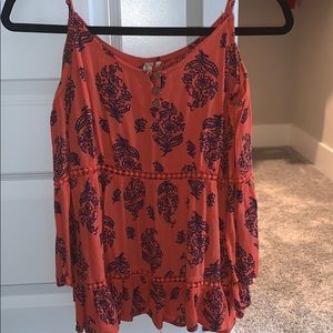 Off the shoulder shirt